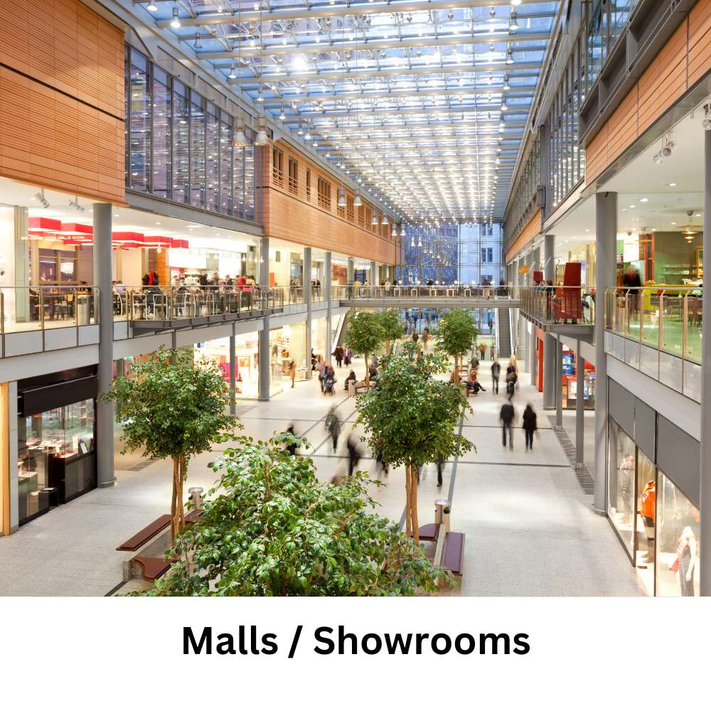 Malls showrooms